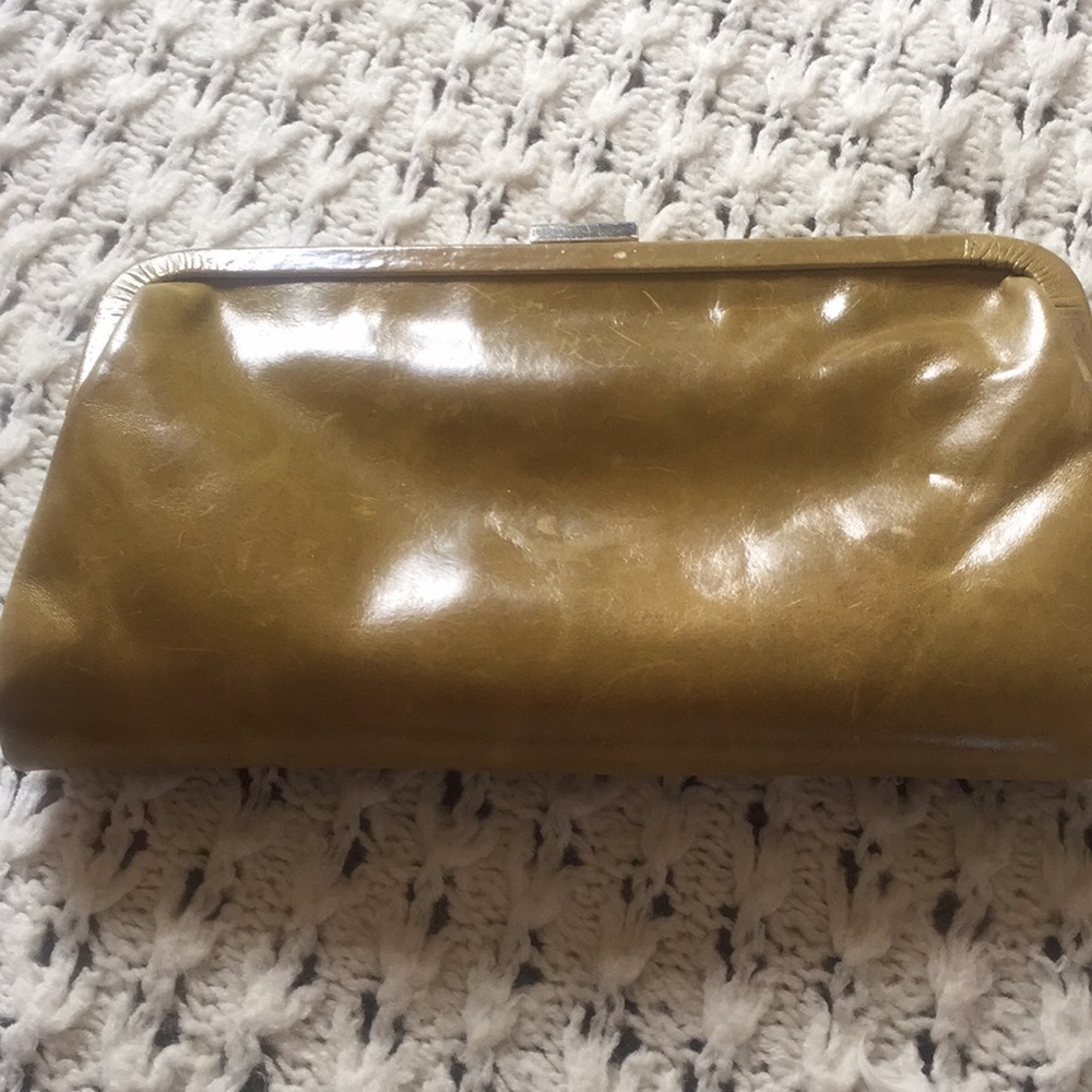 Leather clutch